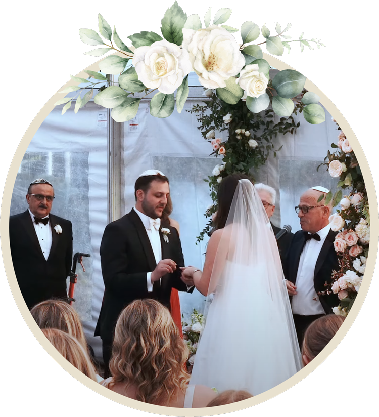 white graphic of a 'play button'