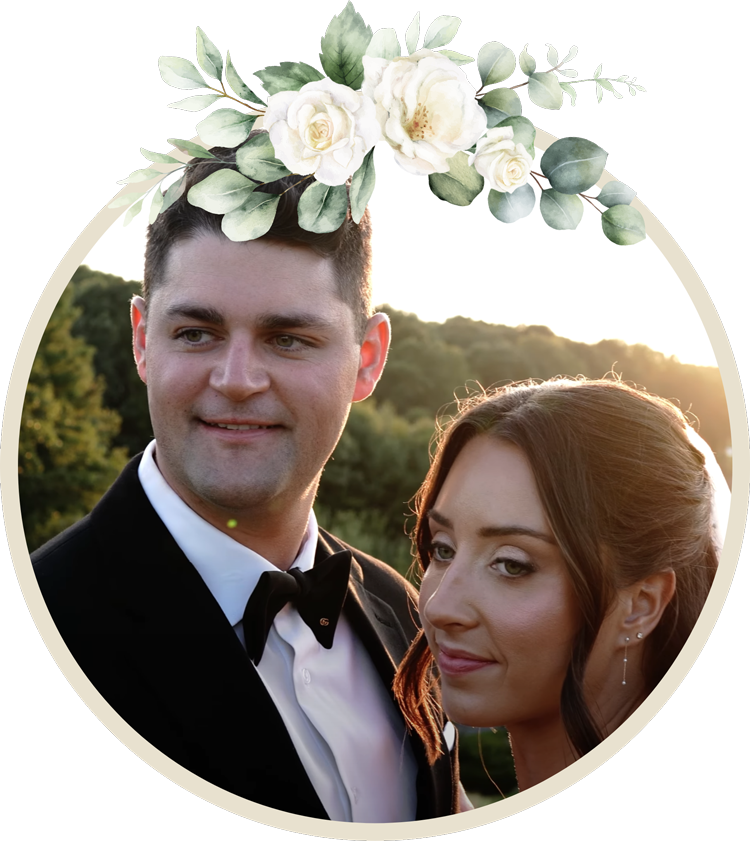 white graphic of a 'play button'